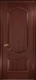 Изображение товара Межкомнатная шпонированная дверь Luxor Венеция (багет) Красное дерево глухая